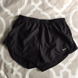 Nike running shorts black size small